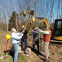 Ross Biological Reserve breaking ground for a new building